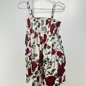 Dolce and Gabbana roses dress
